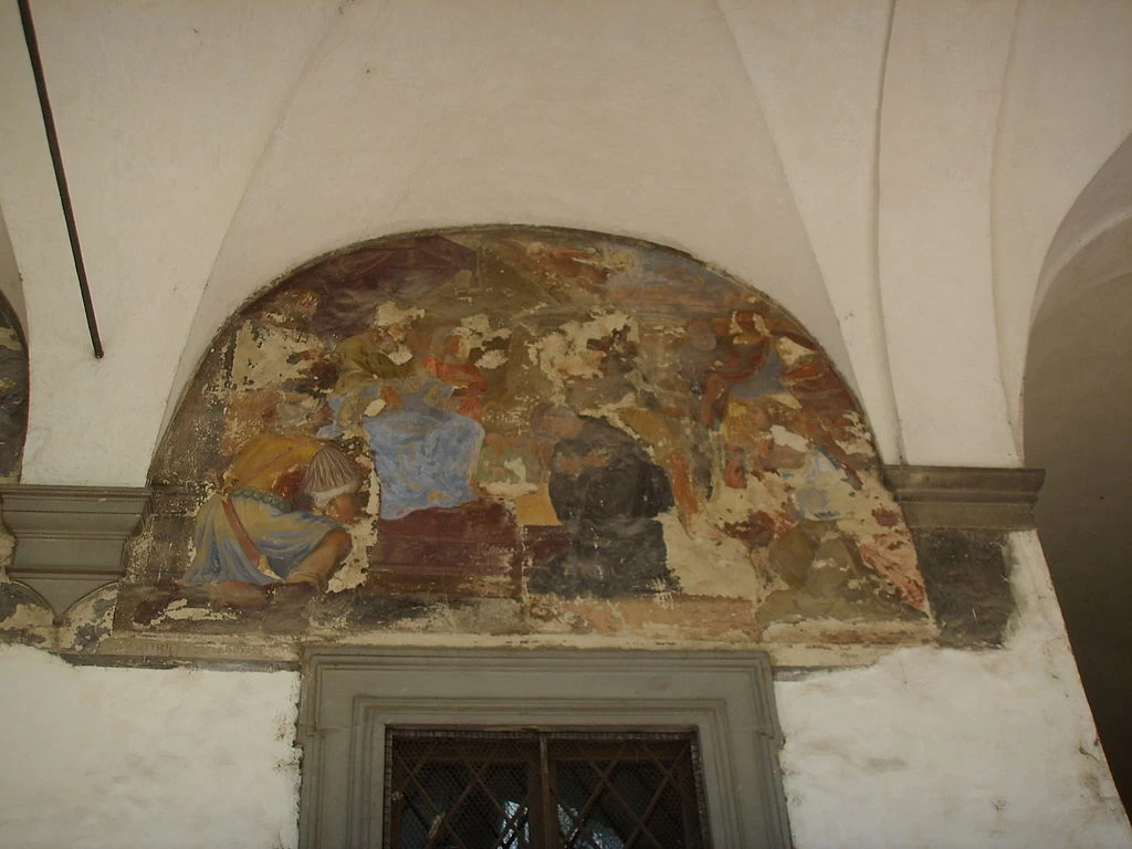 Lunetta 25 - chiostro, chiesa di Santo Spirito, Firenze